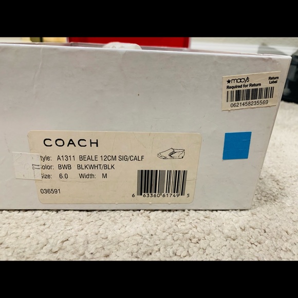 Authentic Coach Sneakers - Picture 2 of 7
